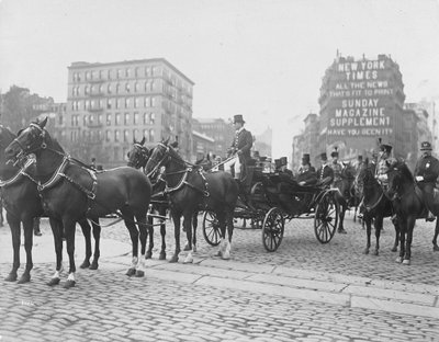 The procession associated with the dedication of Grant